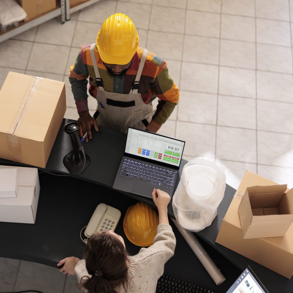 Warehouse staff managing inventory and logistics — industrial staffing and recruitment services